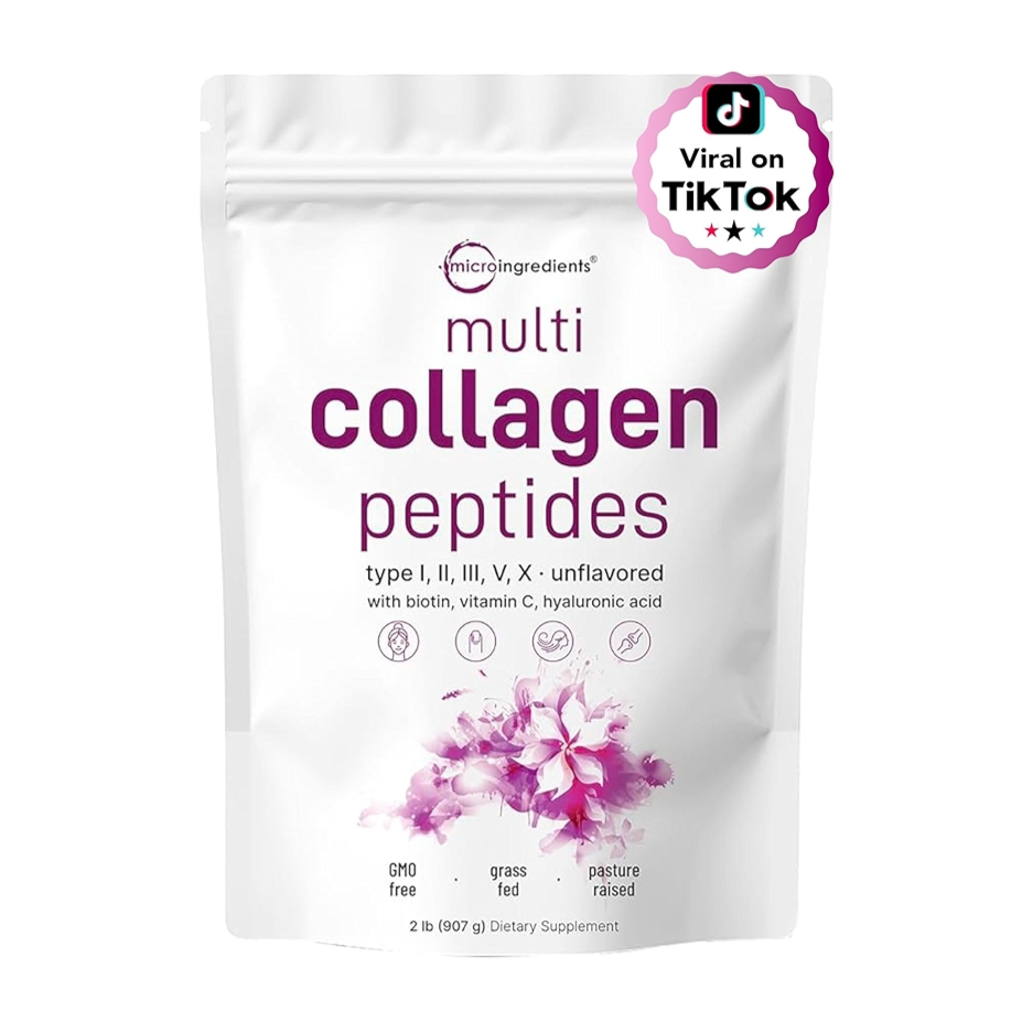 ¡Cabello y Uñas Sanas en 3 Días! - Colágeno con Péptidos®