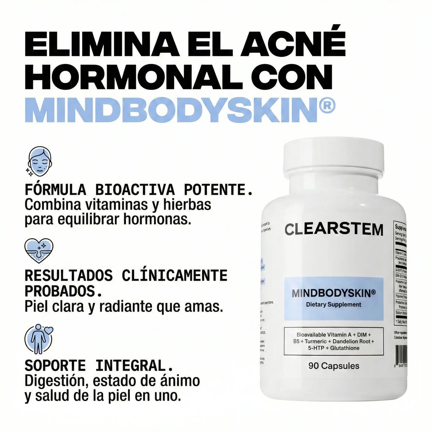 MINDBODYSKIN® - Acaba con el Acné Hormonal en 7 Días. (Copia)