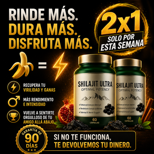 2x1 Concentrado de Shilajit del Himalaya ULTRA®