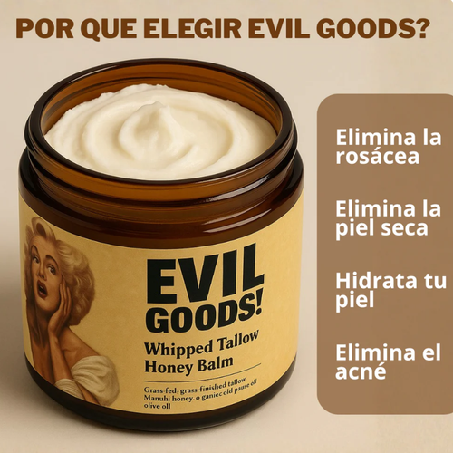 ¡10 Años más Joven en 3 días! - EvilGoods® Bálsamo con Sebo de Res Y Miel de Manuka