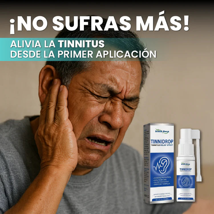Tinnidrop Spray® - Alivio Garantizado para la Tinnitus.