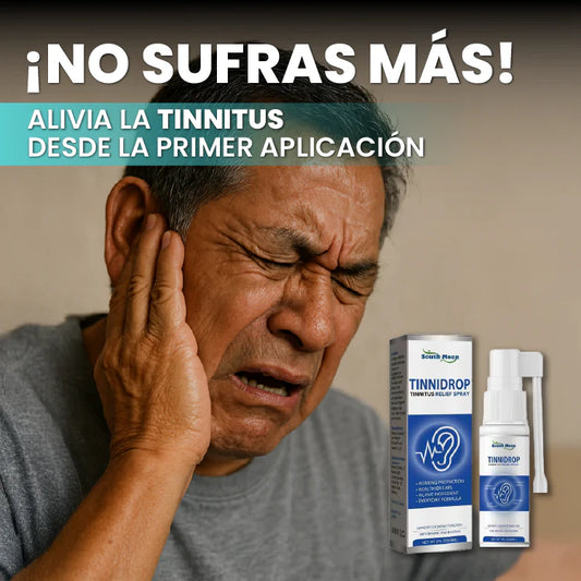 Tinnidrop Spray® - Alivio Garantizado para la Tinnitus.