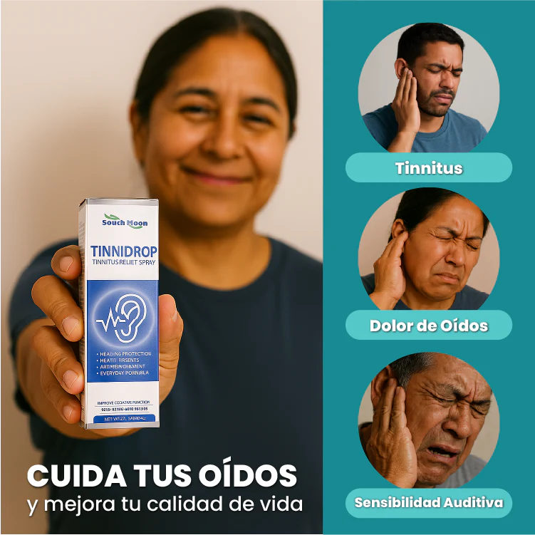 Tinnidrop Spray® - Alivio Garantizado para la Tinnitus.