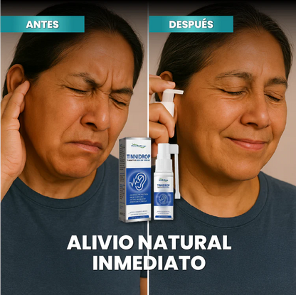 Tinnidrop Spray® - Alivio Garantizado para la Tinnitus.
